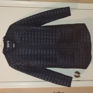 Athleta Grandview Primaloft Shell Quilted Lightweight Jacket. Womens Small. Navy